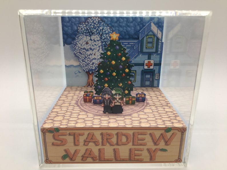 Stardew Valley Customizable Christmas Tree Winter Holiday - Etsy