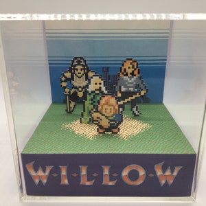 Willow for the Nintendo NES Shadow Box Diorama Cube