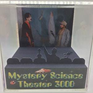 MST3K Mystery Science Theater 3000 Manos the Hands of Fate Shadow Box Diorama Art