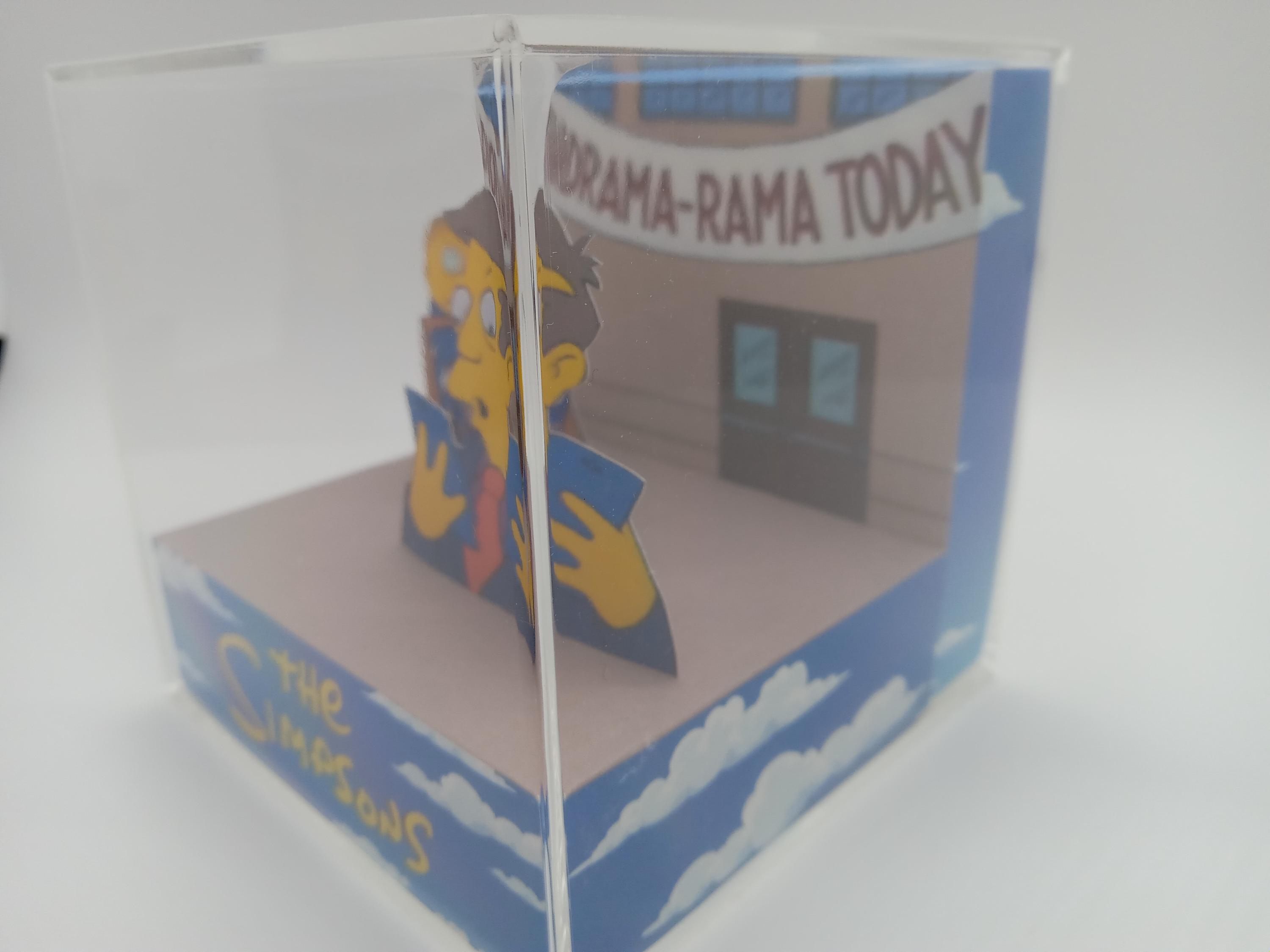 Cube Craft Simpsons Ralph The Simpsons Ralph Wiggums Sealed Star Wars Diorama Rama Shadow Box ...