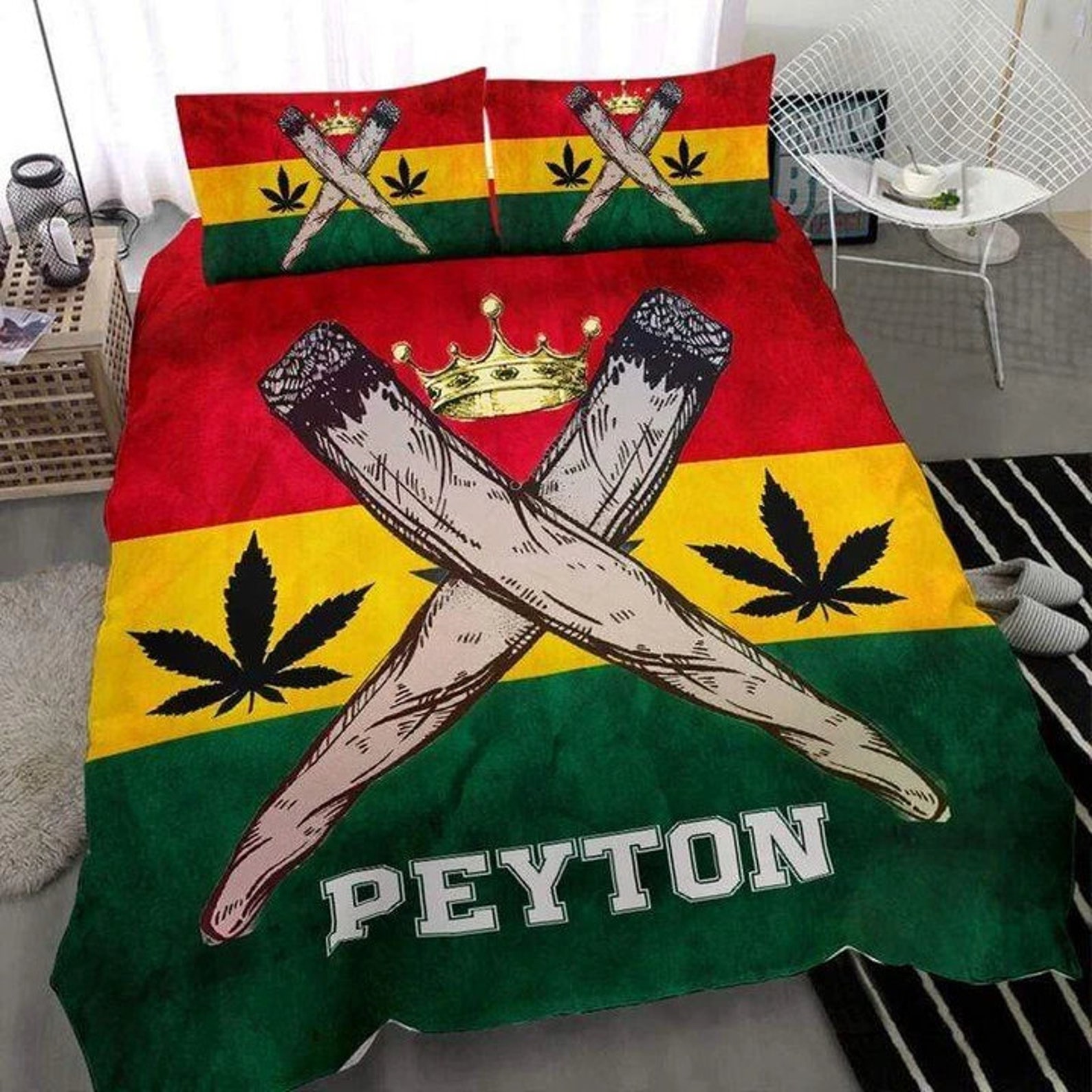 Weed Bed Comforter 83 - 25ii3y9
