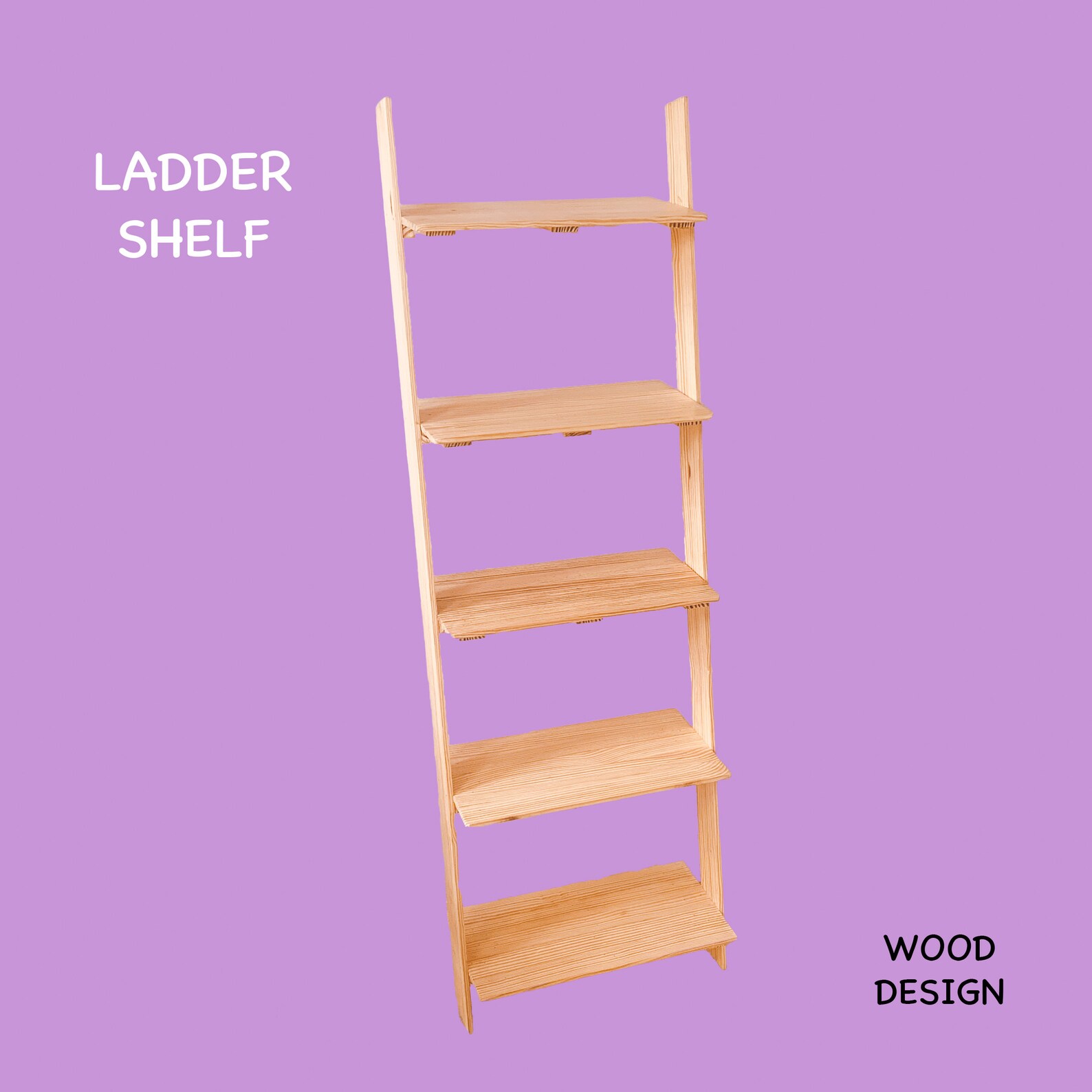 Ladder Shelf Etsy