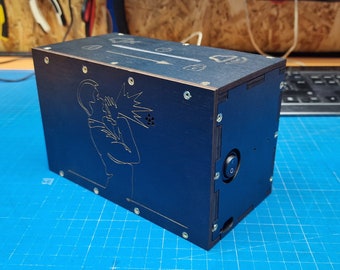 Caja de gritos. Grita el rompecabezas y ábrelo. Accesorios de escape