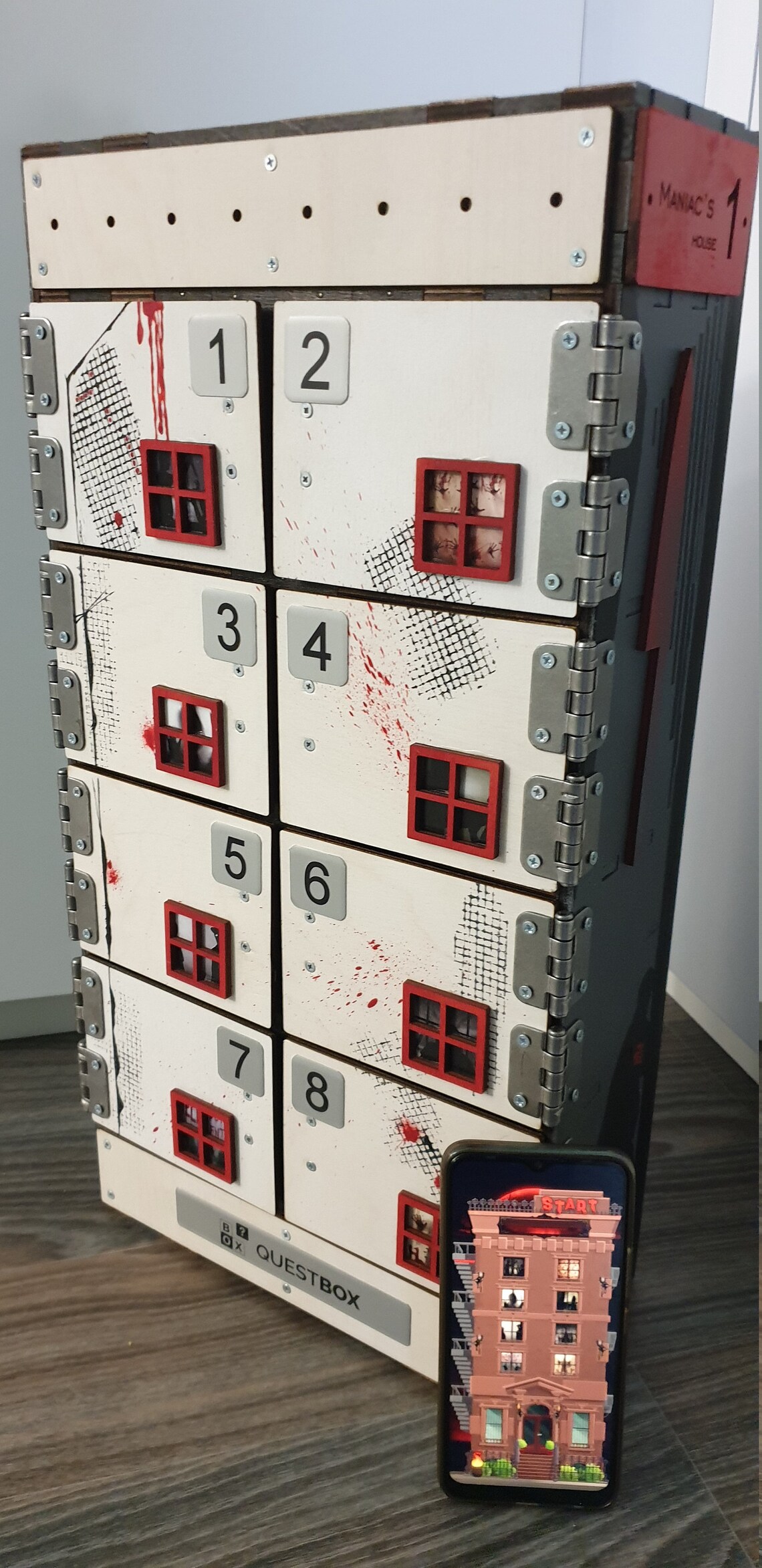 Portable Escape Room. Puzzle Game Box. Puzzle Box. Portable Etsy