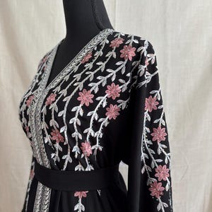 Modern Black Abaya/Butterfly Abaya/Women’s Abaya/ Closed Abaya/ Abaya dress