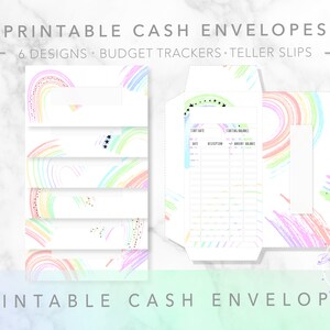 Druckbare Geldumschläge Vorlage Geldumschlagsystem Finanzplanblatt Ausgaben Einsparungen Trackers Kassenbeleg Sofortiger Download