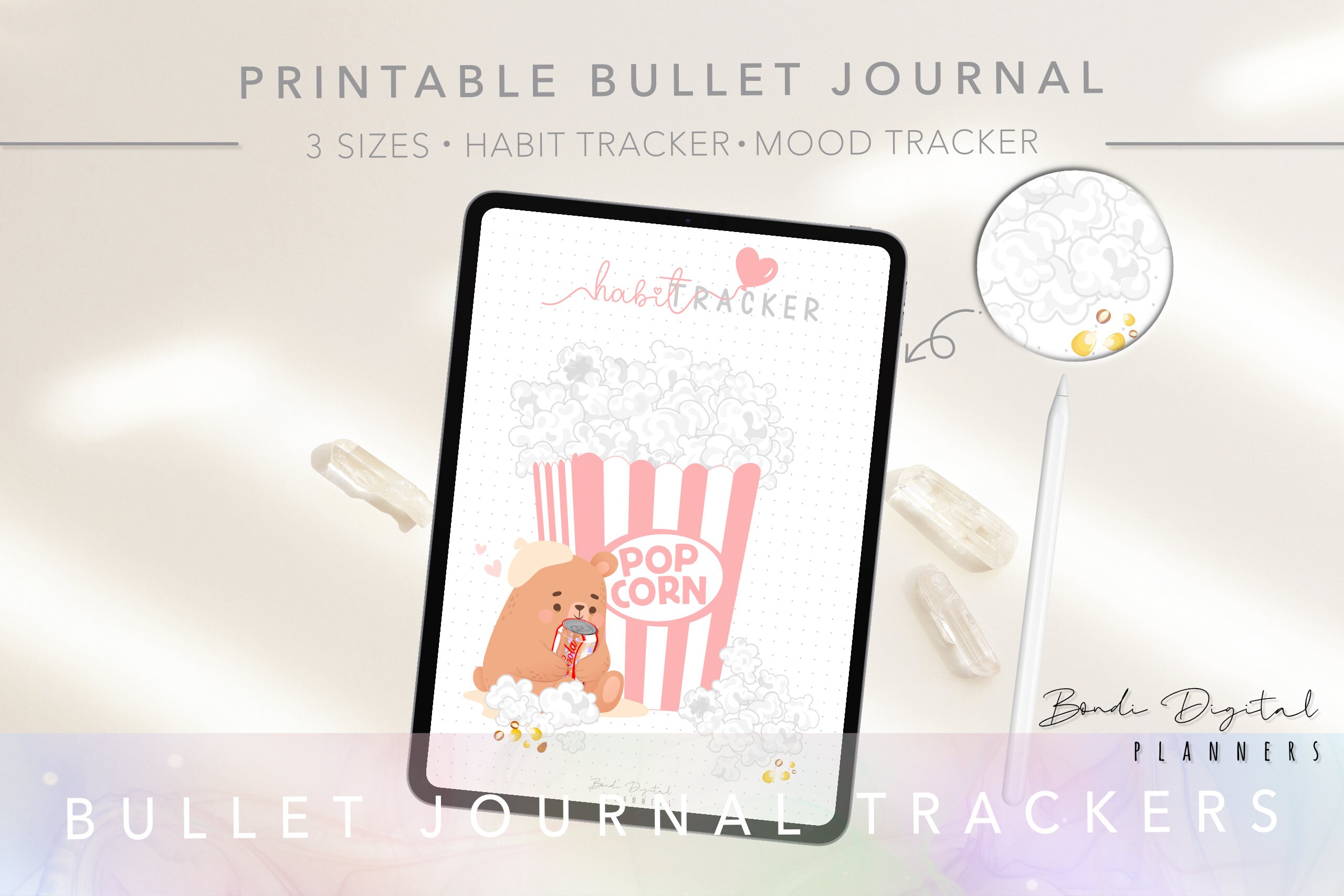 Printable Bullet Journal 2024 | BUJO Trackers | Digital Planners ...