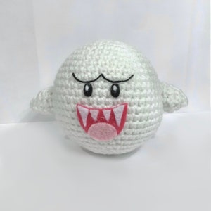 Amigurumi Crochet Pattern: Super Mario Boo