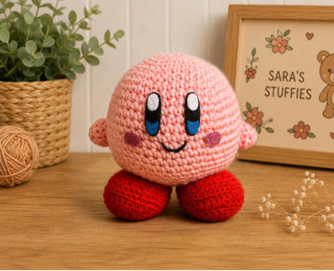 あみぐるみかぎ針編みパターン：カービィ - Etsy 日本