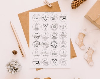 Advent Calendar Kit - Erre Lab Design