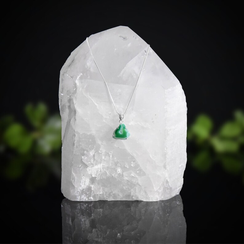 Agate Necklace Real Crystal Necklace