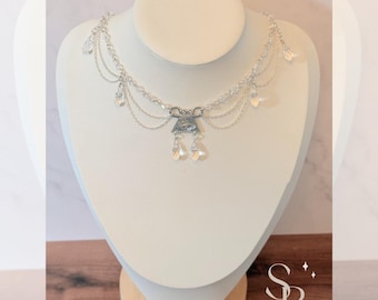 Hmong Silver Whimsical Necklace