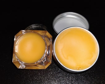 Orange flavored lip balm