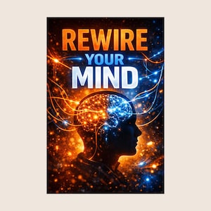 Rewire Your Mind Ebook | Self Help Mindset Reset, Productivity Guide (Digital Download)