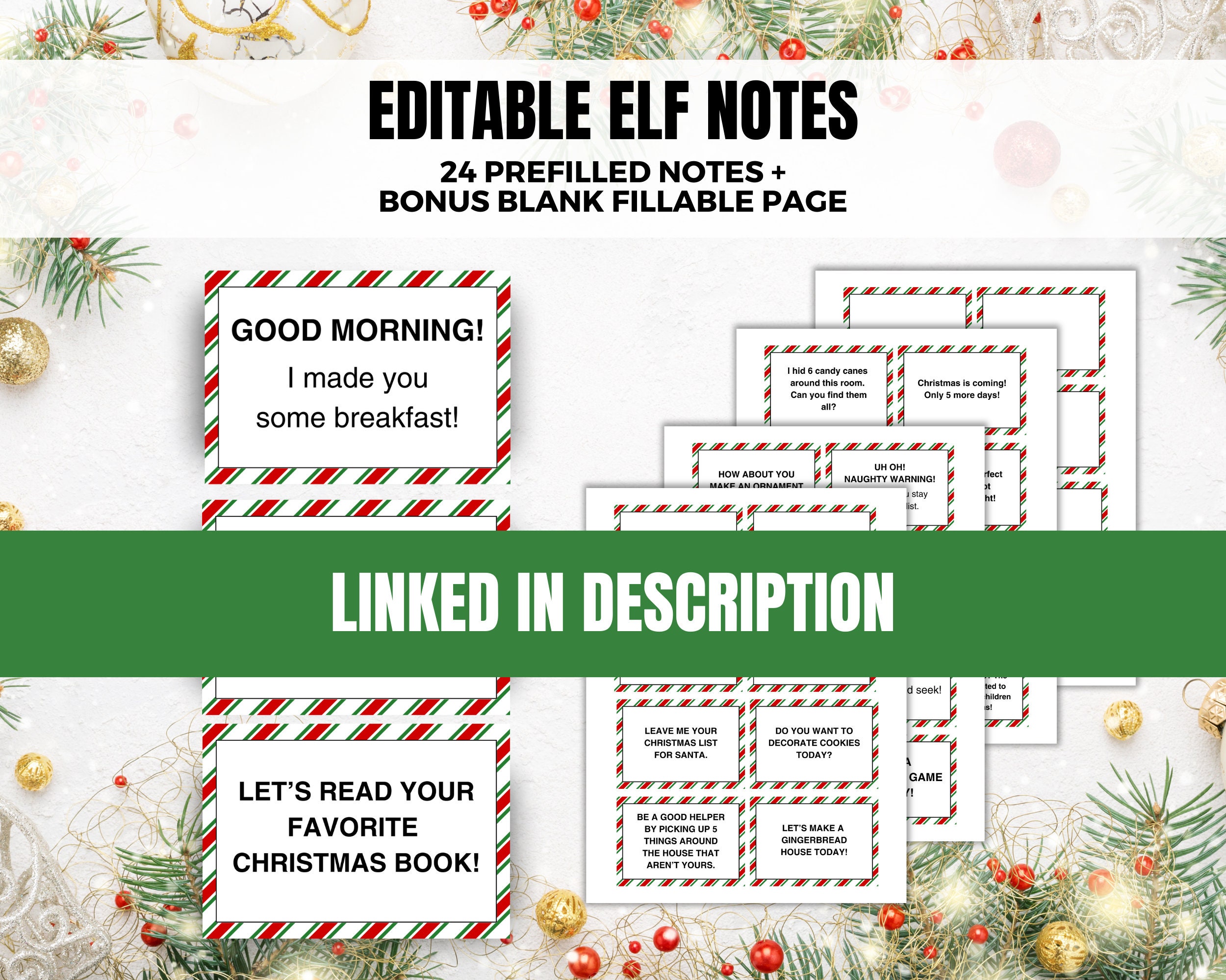 Editable Elf Sick Note, Elf Injury &amp; Recovery Letter, Elf Doctor’s Note ...