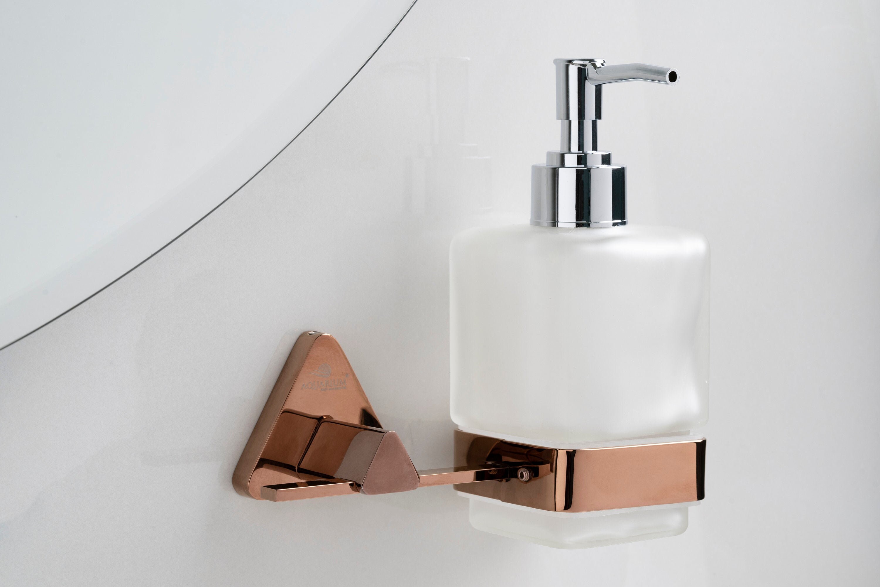 Rose Gold Liquid Soap Dispenser Rose Gold Liquid Soap Holder Etsy