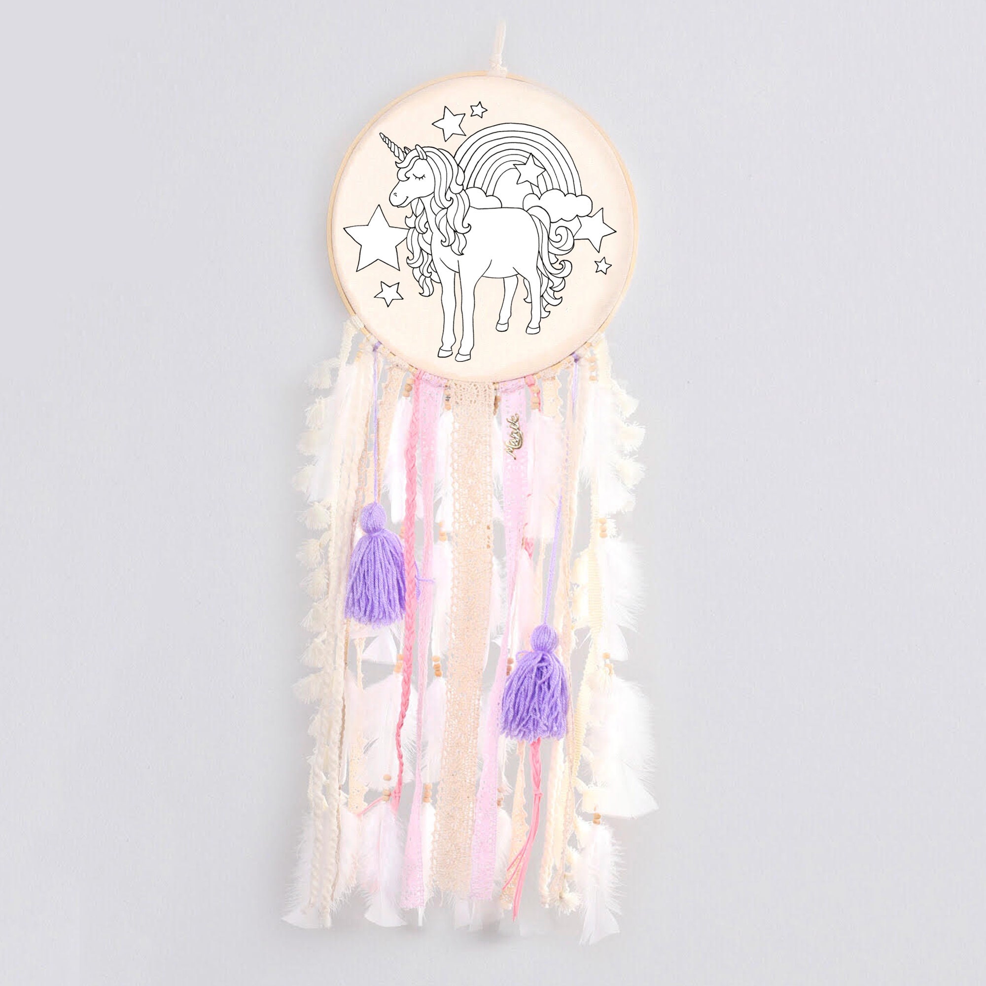 DIY Elephant Dreamcatcher Craft Kit Kids Boho Wall Art Birthday…