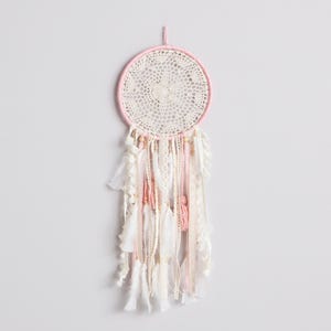 Pink Wall Decor Dream catchers Nursery Wall Hanging Feather Dreamcatcher Bedroom Decor Girls Christmas Gift Childs Bedroom Baby Gifts Room