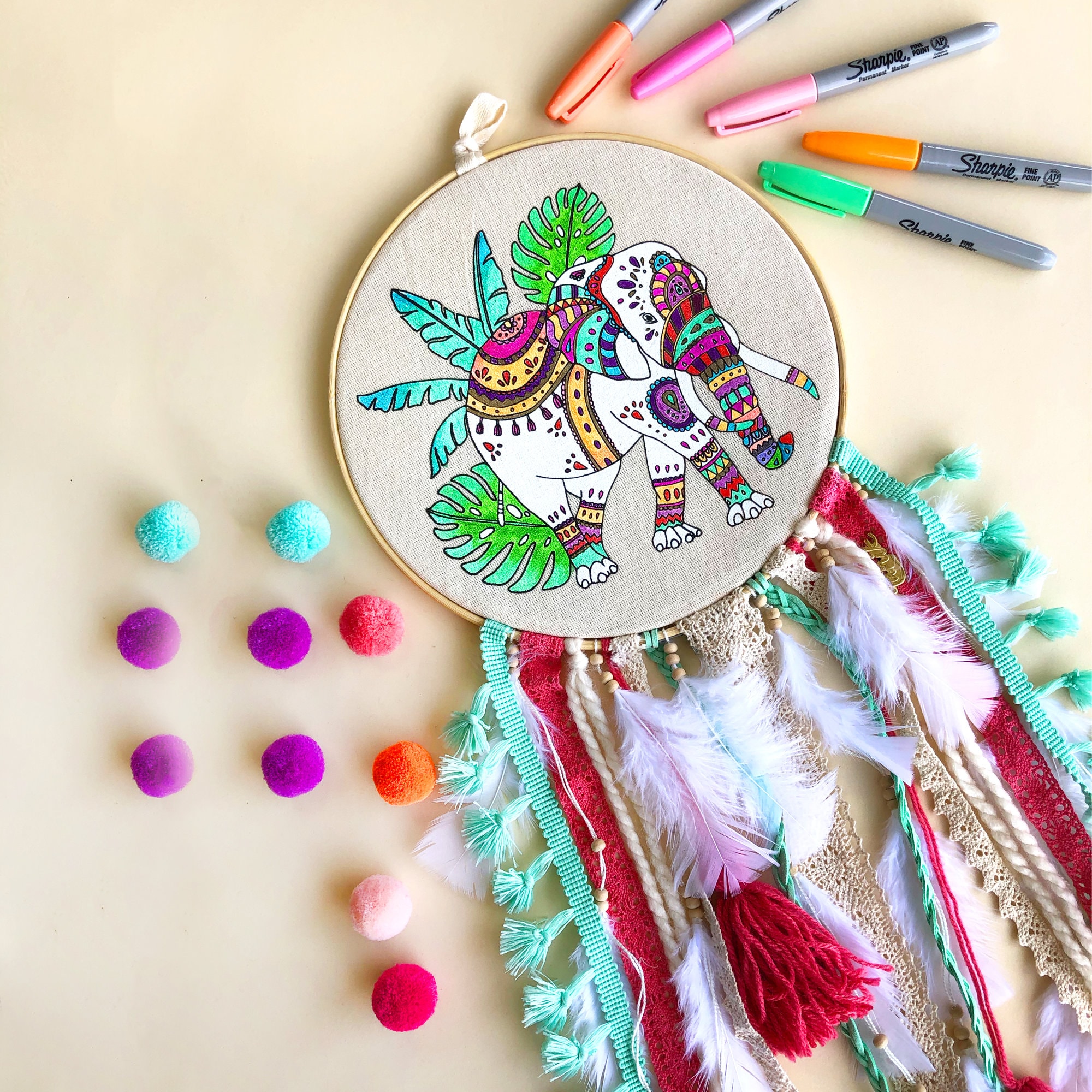 33 Flutter into Fun: Best Butterfly Craft Kits for Kids 18 Kids Party Favors Dreamcatcher Craft Kit Paint Your Own Girls…