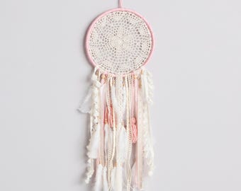 New Baby Gif Pink Dreamcatcher Custom Made Elegant Dream Catcher Wall Hanging Festival Gift For Home Decor Bohemian Baby Room Nursery Wall