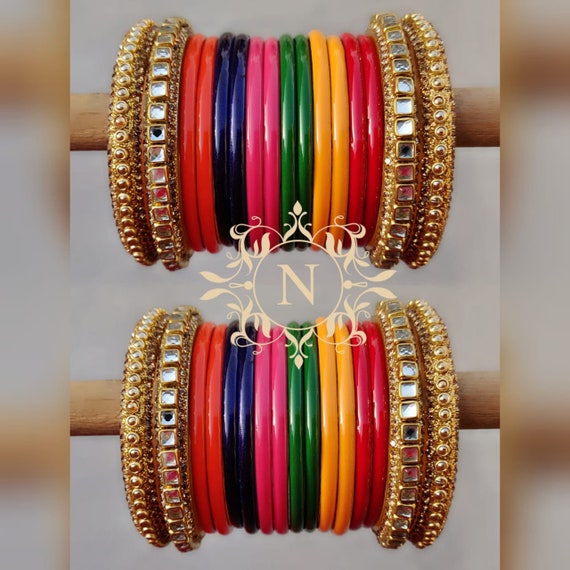 Party wear deals bangles set
