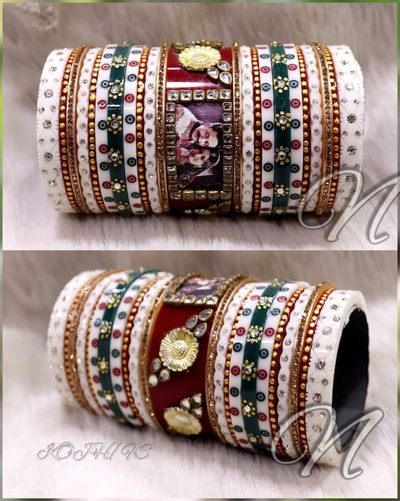Red and white chura discount