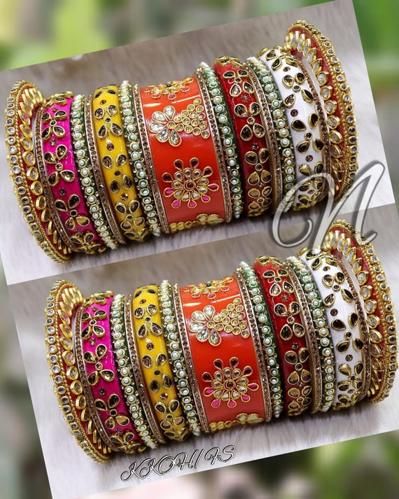 Silk thread chura bangles sale