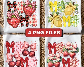Sweet Summer Time Png Bundle, Summer Strawberry Png, Summer Watermelon Png, Coquette Summer Png, Lemon Summer Png, Beach, Preppy Summer Png