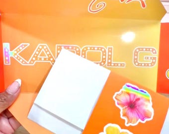 Tropicoqueta Tour Karol G Envelope, Surprise Gift, Gift Ideas