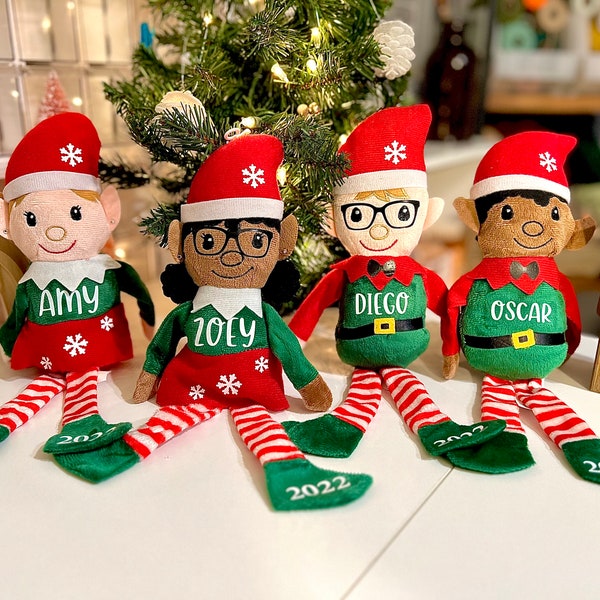 2023 Personalized Christmas Elf | Christmas Decorations | Plush Elf | Boy Elves | Girl Elves | Elves| Plush Christmas Elves|Stocking Stuffer