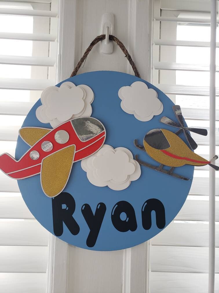 Customized Boys room wall art Etsy