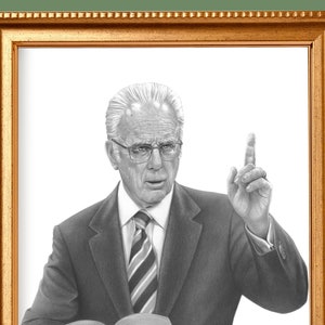 John MacArthur Art Portrait
