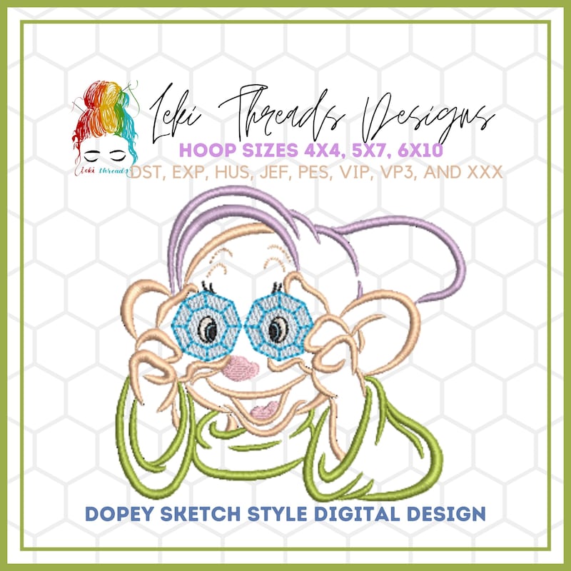 Dopey Dwarf Pattern - Etsy