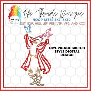 Sleeping Princess Embroidery Design,  Machine Embroidery, Sleeping Princess Prince machine embroidery file