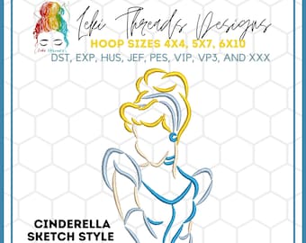 シンデレラサインサインデジタル刺繍機デザインファイル - Etsy 日本