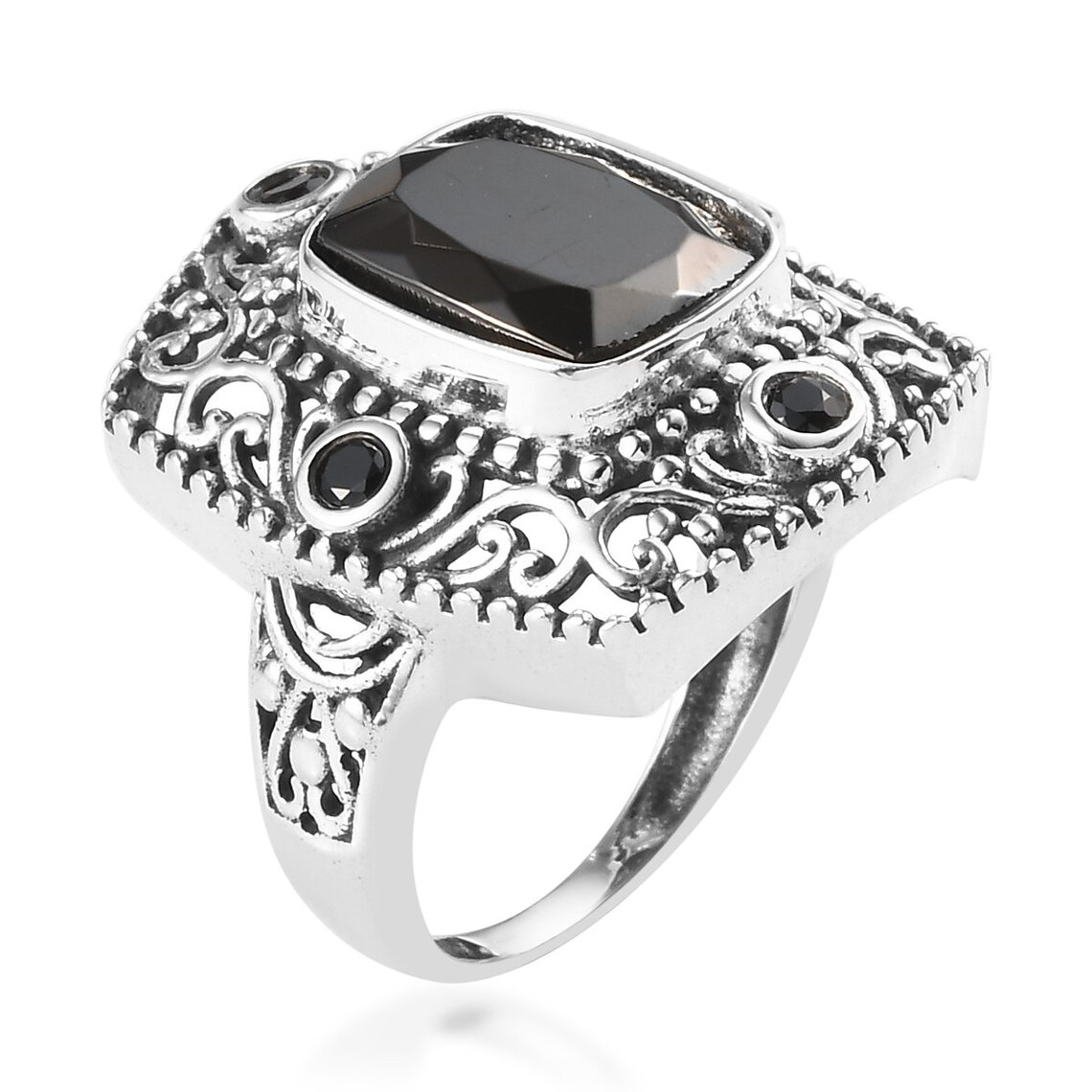 D'Joy Artisan Handmade 925 Sterling Silver Floral Ring | Etsy