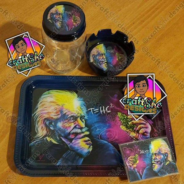 Rolling Tray Set Etsy