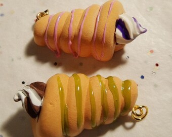 Cream Horn Pendant