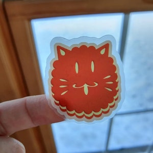 Leftover 2021 Patreon Clear Matte Nyancookie Stickers image 3