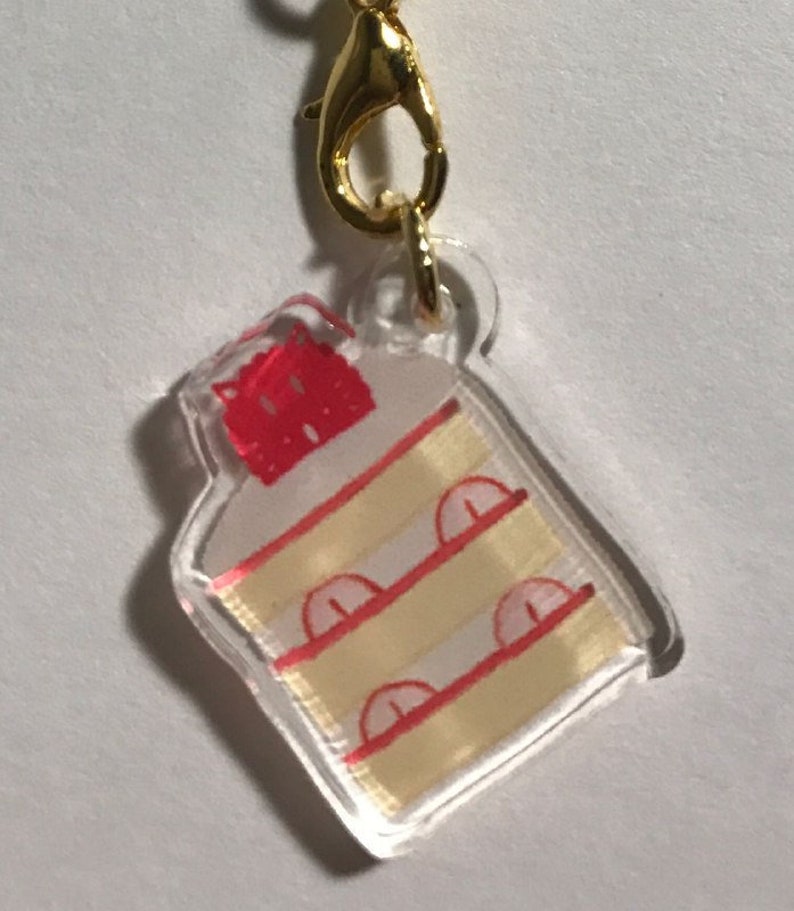 1 Strawberry Shortcake Charm image 1