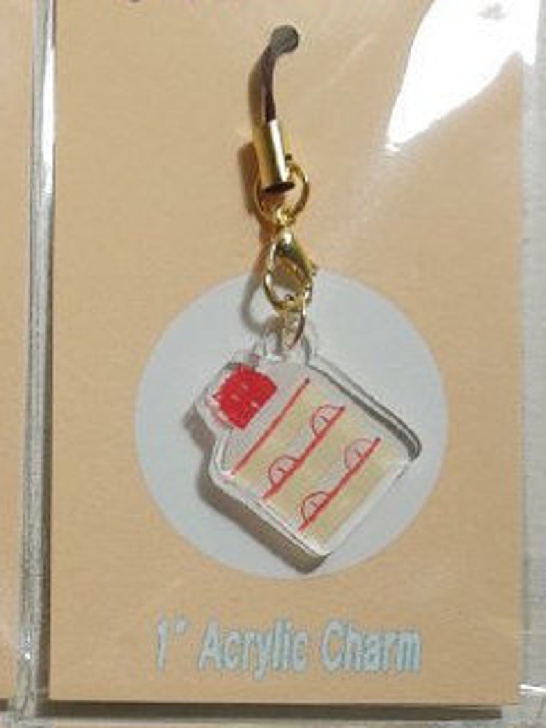 1 Strawberry Shortcake Charm image 2