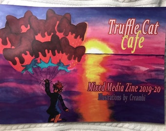 Truffle Cat Cafe Mixed Media Zine 2019-20