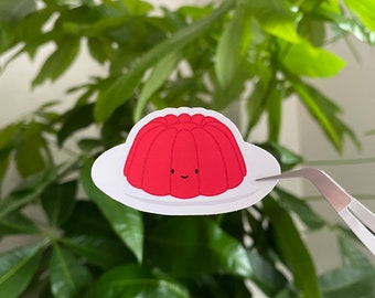 Jello the Jelly Sticker | Sweets and Dessert Stickers | Cute Kawaii Stickers