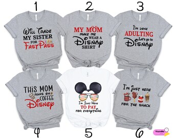 Family Disney Shirts Funny - Etsy Australia