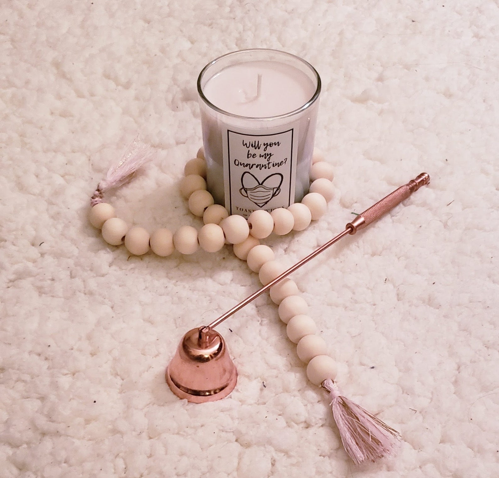 Valentine's Day Candle Gift Set Candle Snuffer Set Soy Etsy