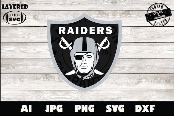 Download Oakland Raiders Football Logo SVG Design For Cricut ...