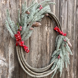 Wrangler Christmas Wreath
