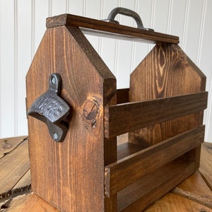 Beer Caddy / Beer / Caddy / Bar / Drinks / Bottle holder / condiments / Kitchen / Storage