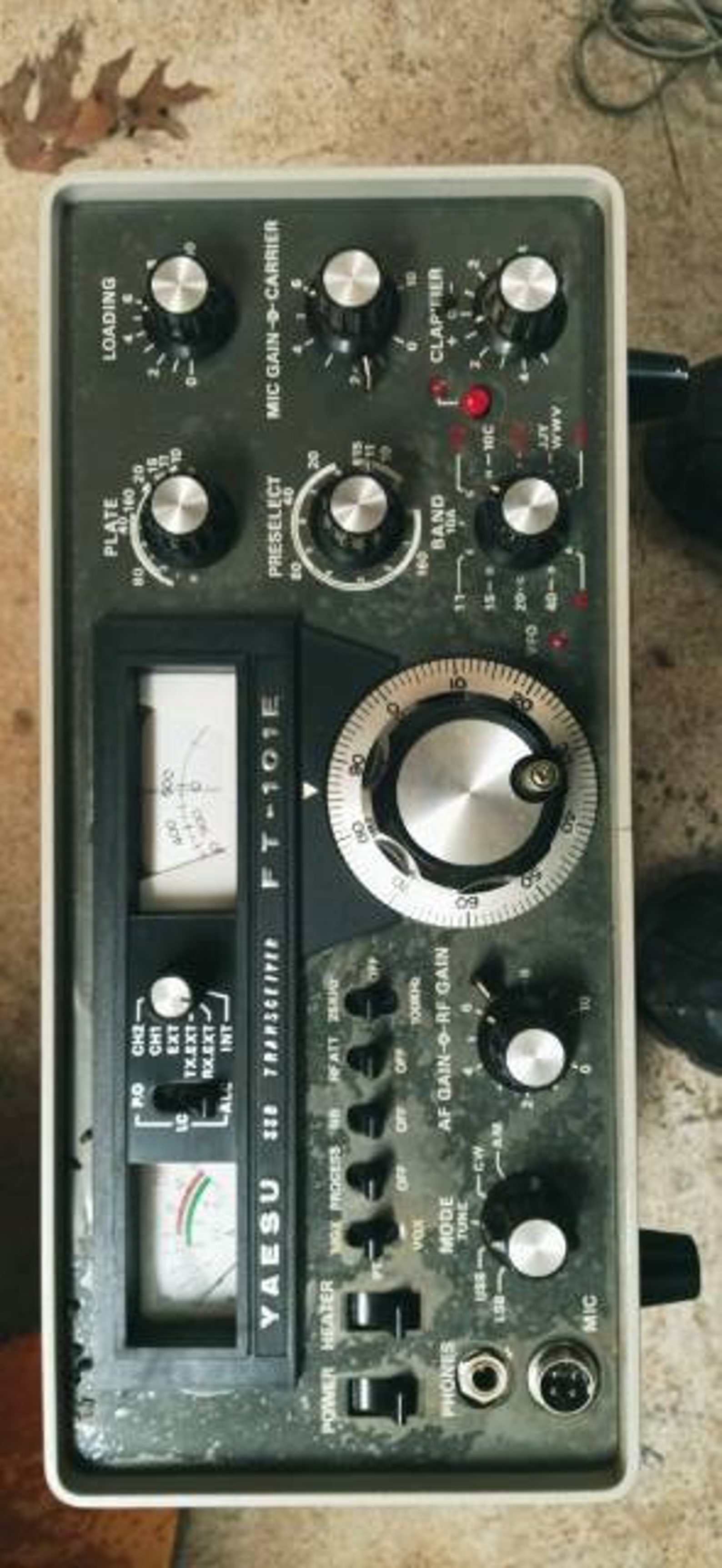 YAESU FT101 Radio Transceiver Etsy