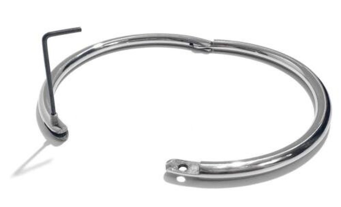 Polished Stainless Steel Eternity Collar 8mm Locking Collar Etsy Canada